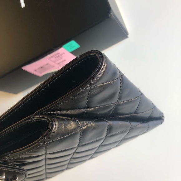 Chanel Envelope Clutch Black Calfskin - Picture 3 of 8